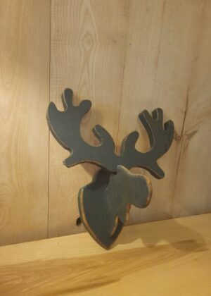 Tête orignal relief