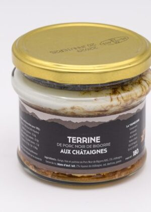 Terrine de Porc Noir de Bigorre aux châtaignes