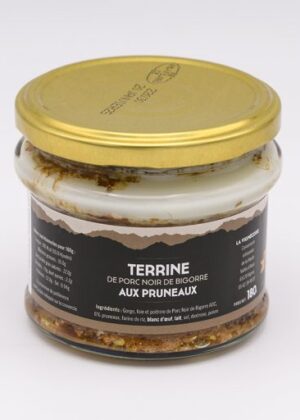 Terrine de Porc Noir de Bigorre aux pruneaux