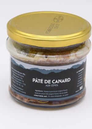 Pâté de canard aux cèpes