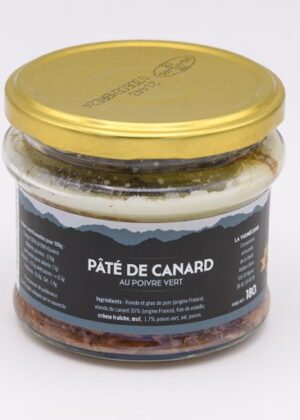 Pâté de canard au poivre vert