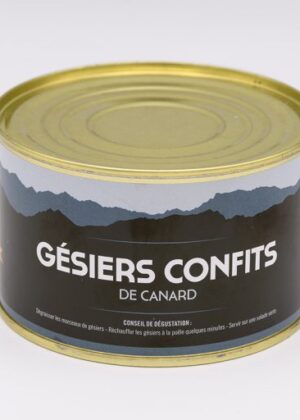 Gésiers confits de canard