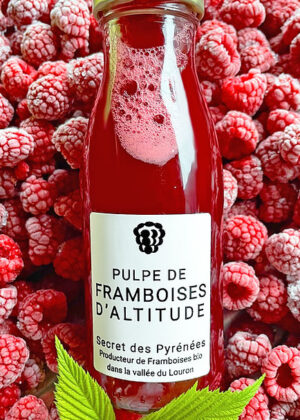 Pulpe de framboise d'altitude