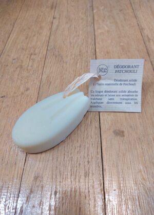 Déodorant solide - Patchouli